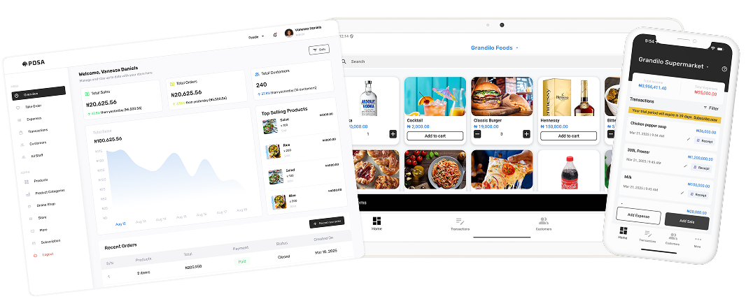 POSA Dashboard Preview